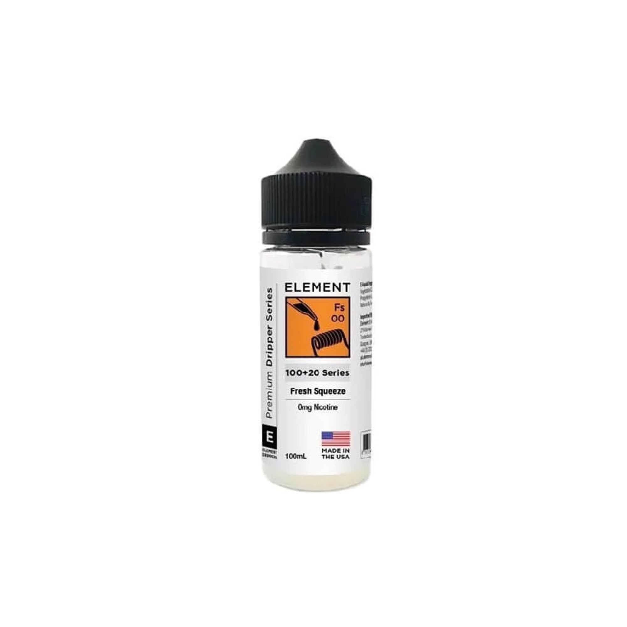 Element Dripper Series Shortfills 100ml | 0mg | Wolfvapes - Wolfvapes.co.uk-FRESH SQUEEZE