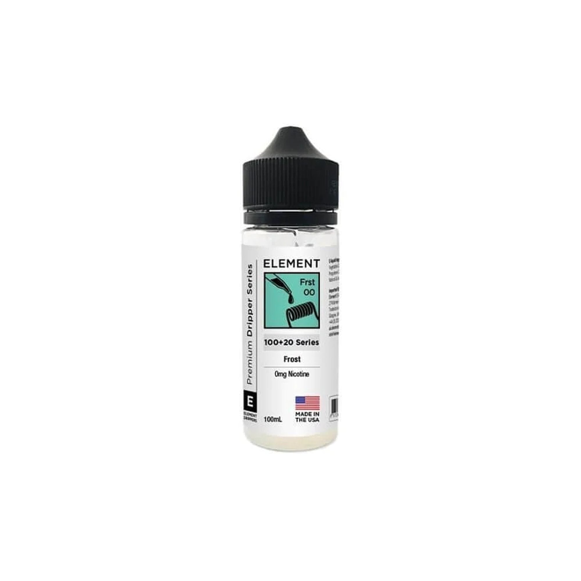 Element Dripper Series Shortfills 100ml | 0mg | Wolfvapes - Wolfvapes.co.uk-FROST DRIPPER