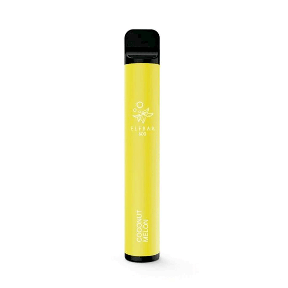 Elf Bar 600 Puffs Disposable Kit | 20mg | Wolfvapes - Wolfvapes.co.uk-COCONUT MELON