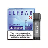 Elf Bar Elfa Replacement Pods - Wolfvapes.co.uk-Blueberry