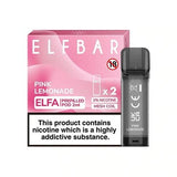 Elf Bar Elfa Replacement Pods - Wolfvapes.co.uk-Pink Lemonade