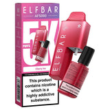 Elfbar AF5000 Puffs Disposable Vape Pod Kit - Wolfvapes.co.uk-Cherry Ice