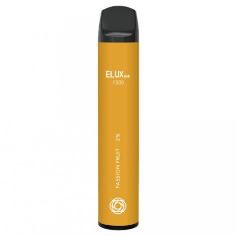 Elux Bar 1500 Disposable vape kit - Wolfvapes.co.uk-Passion Fruit