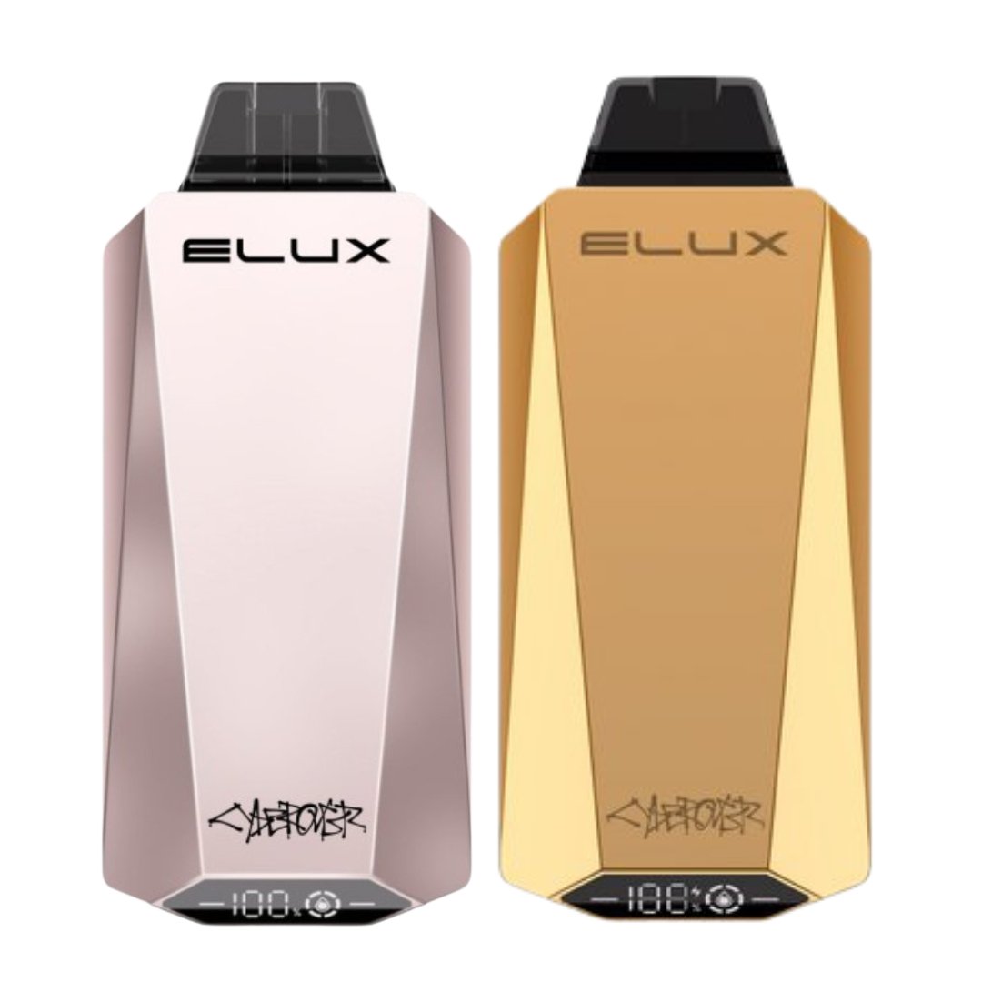 Elux Cyberover 15000 Puffs Disposable Vape - BOX OF 10 - Wolfvapes.co.uk-Apple Mojito