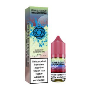 Elux Firerose 5000 Nic Salt E-Liquid 10ml - Box of 10 - Wolfvapes.co.uk-Blueberry Pomegranate