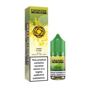 Elux Firerose 5000 Nic Salt E-Liquid 10ml - Box of 10 - Wolfvapes.co.uk-Lemon & Lime