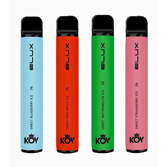 ELUX KOV Bar 600 Puffs Disposable Vape | Sweet Series | Wolfvapes - Wolfvapes.co.uk-Sweet Blueberry Ice