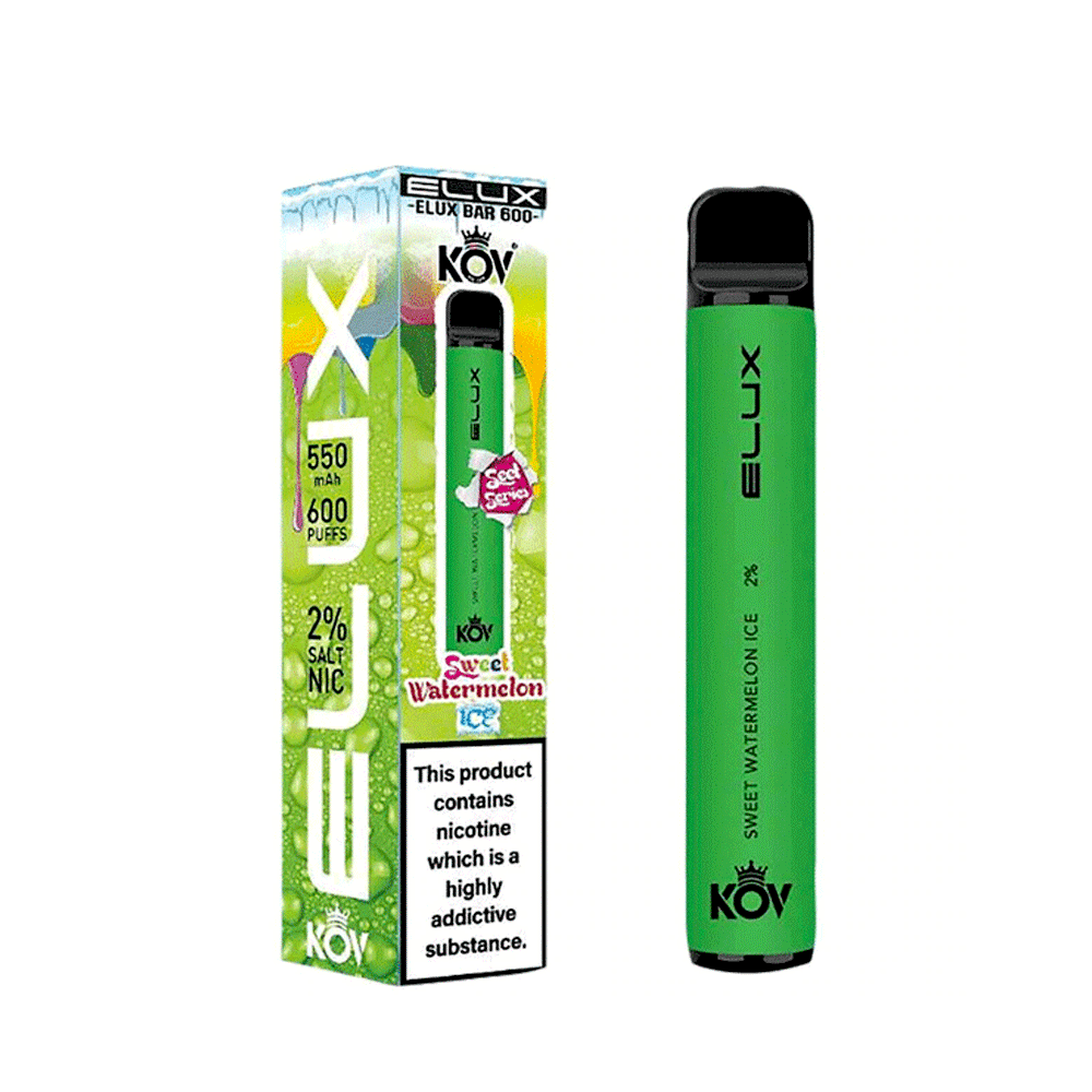 ELUX KOV Bar 600 Puffs Disposable Vape | Sweet Series | Wolfvapes - Wolfvapes.co.uk-Sweet Watermelon Ice