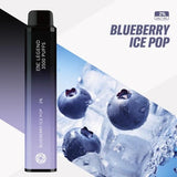 Elux Legend 3500 Disposable Vape Pod - Box of 10 - Wolfvapes.co.uk-Blueberry Ice Pop *New*