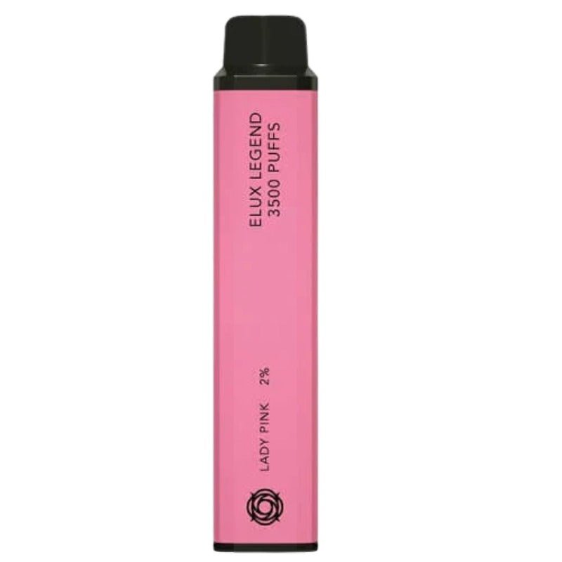 Elux Legend 3500 Puffs Disposable Vape | 20mg | Wolfvapes - Wolfvapes.co.uk-Lady Pink ** NEW **