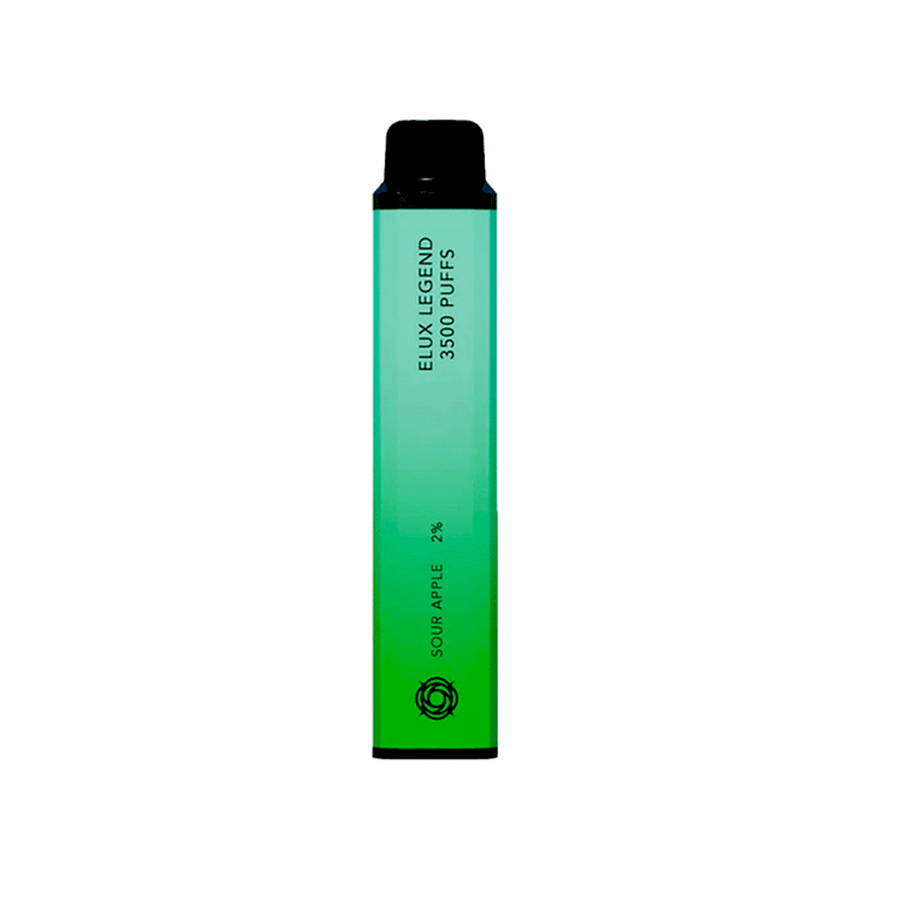 Elux Legend 3500 Puffs Disposable Vape | 20mg | Wolfvapes - Wolfvapes.co.uk-Sour Apple