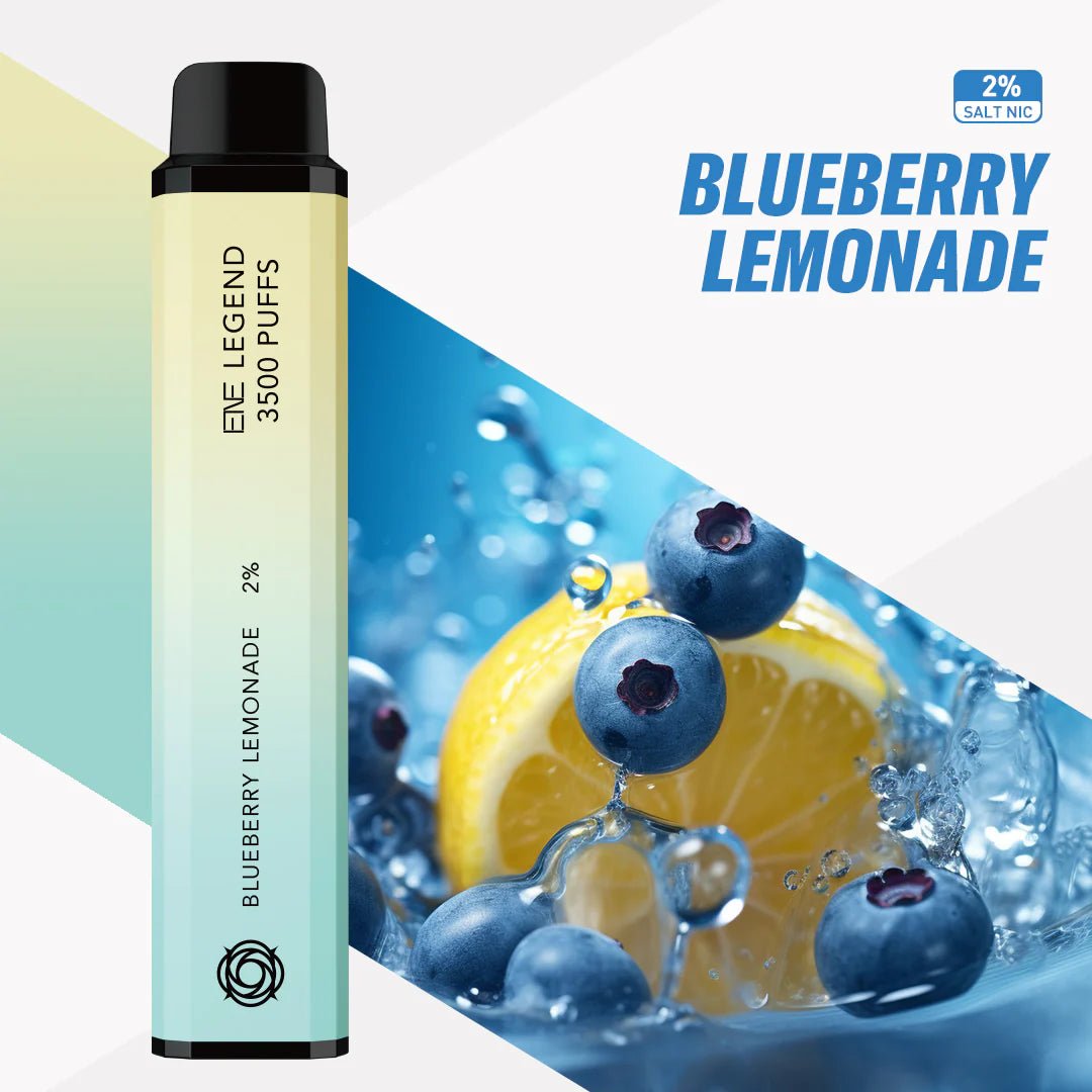 Elux Legend 3500 Puffs Disposable Vape | Wolfvapes - Wolfvapes.co.uk-Blueberry Lemonade