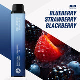 Elux Legend 3500 Puffs Disposable Vape | Wolfvapes - Wolfvapes.co.uk-Blueberry Strawberry Blackberry *New*