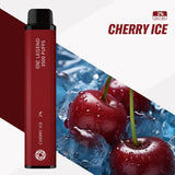 Elux Legend 3500 Puffs Disposable Vape | Wolfvapes - Wolfvapes.co.uk-Cherry Ice *New*