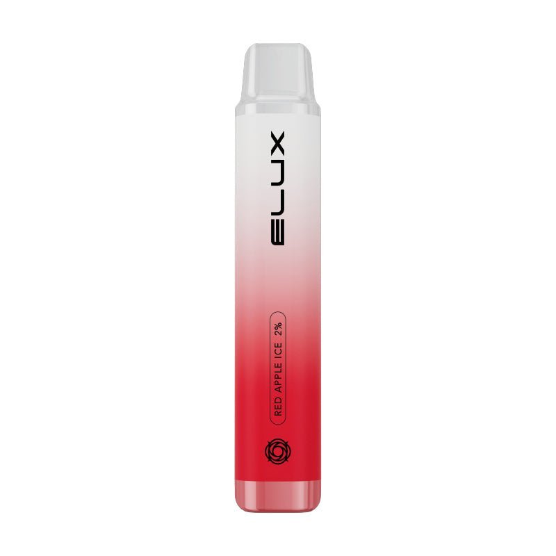 Elux Pro 600 Puffs Disposable Vape Pod Box of 10 - Wolfvapes.co.uk-Red Apple Ice