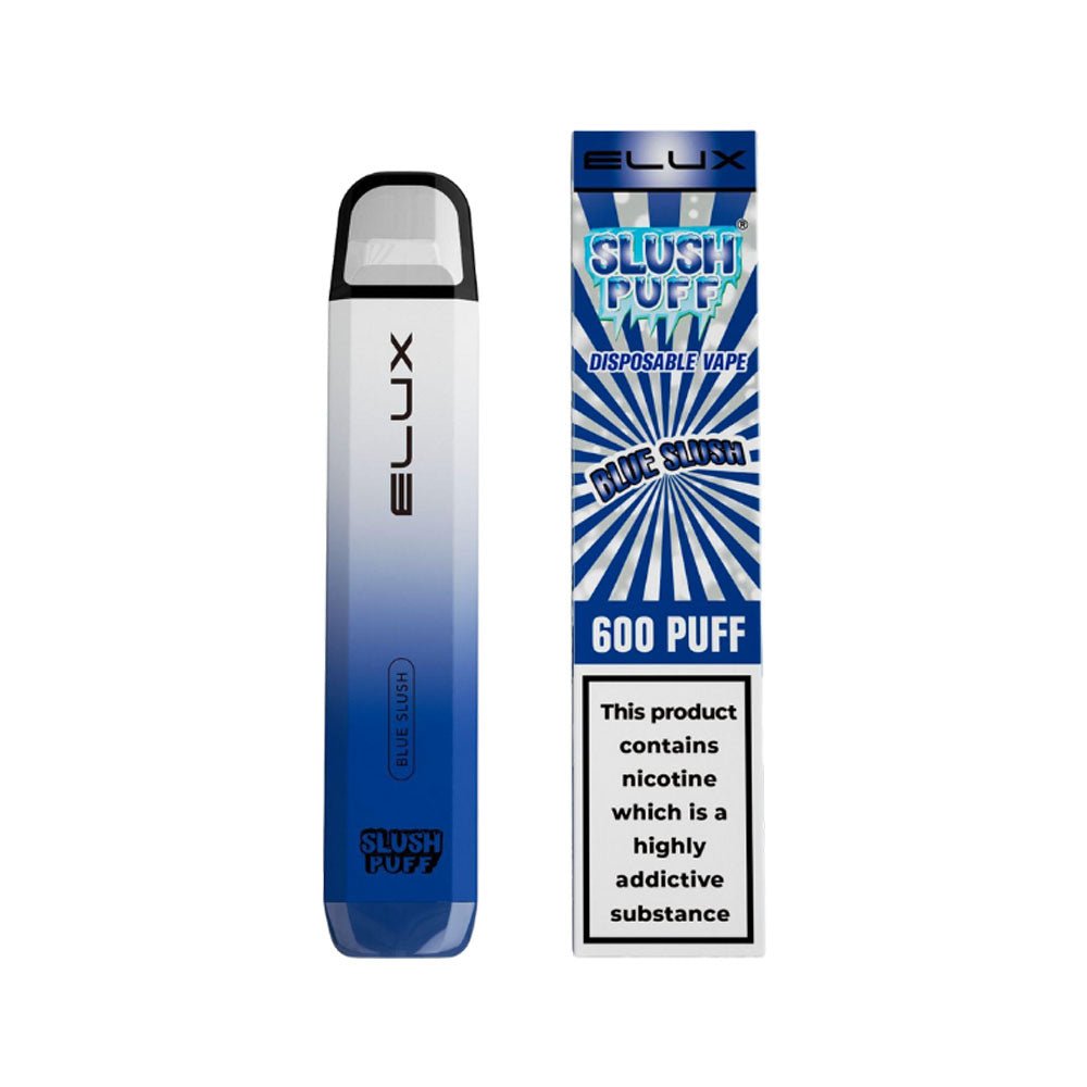 ELUX Slush Puff 600 Disposable Vape | 20mg | Wolfvapes - Wolfvapes.co.uk-Blue Slush