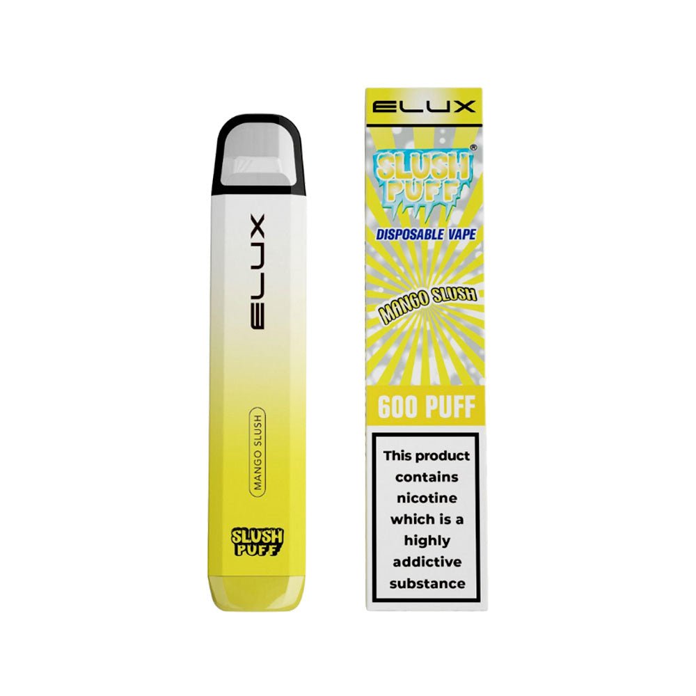 ELUX Slush Puff 600 Disposable Vape | 20mg | Wolfvapes - Wolfvapes.co.uk-Mango Slush