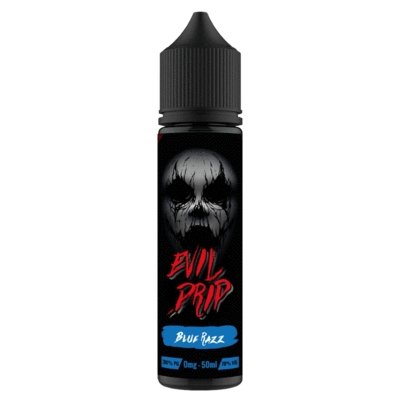 Evil Drip 50ml Shortfill - Wolfvapes.co.uk-Blue Razz