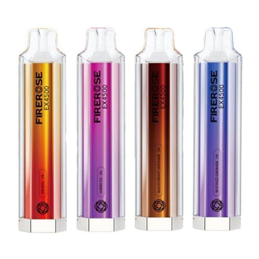 buy Firerose EX4500 Disposable Vape Puff Pod Device at Wolfvapes.co.uk