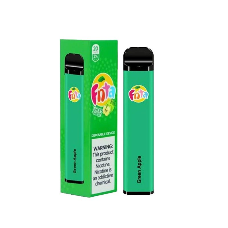 Fnta Bar 600 Puffs Disposable Vape Device - Wolfvapes.co.uk-Green Apple
