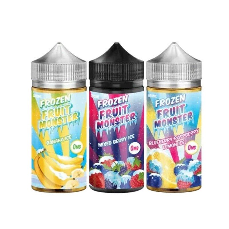 Frozen Fruit Monster 100ml Shortfill - Wolfvapes.co.uk-Banana Ice