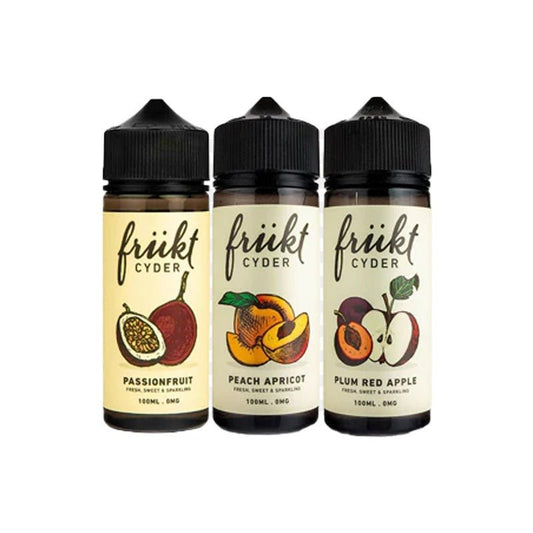 Frukt Cyder 100ML Shortfill - Wolfvapes.co.uk-Passion Fruit