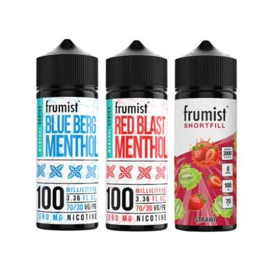 Frumist Menthol 100ML Shortfill - Wolfvapes.co.uk-B'Currant Menthol