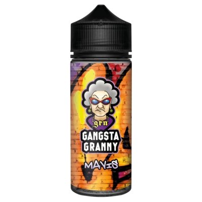 Gangsta Granny 100ML Shortfill - Wolfvapes.co.uk-Mavis