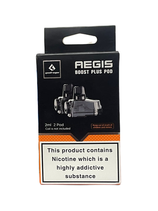 Geek Vape - Aegis Boost Plus - Replacement Pods (2ML) - Wolfvapes.co.uk-