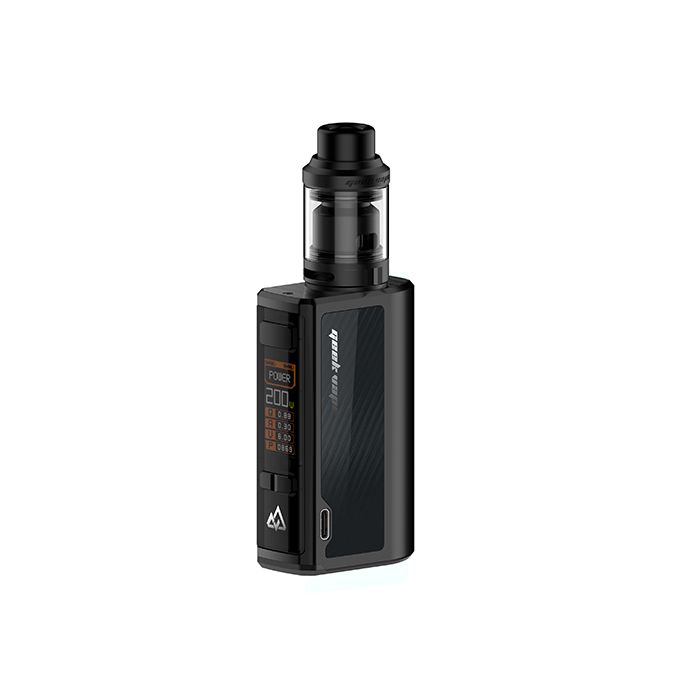 Geek Vape - Obelisk 200 - Vape Kit - Wolfvapes.co.uk-Black