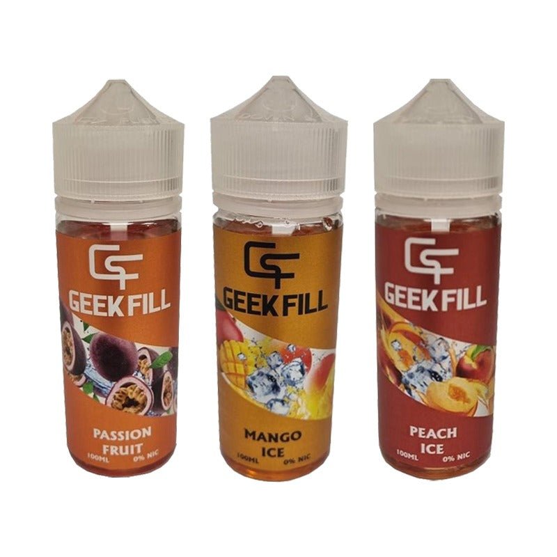 Geekfill 100ml Shortfill - Wolfvapes.co.uk-Banana Ice