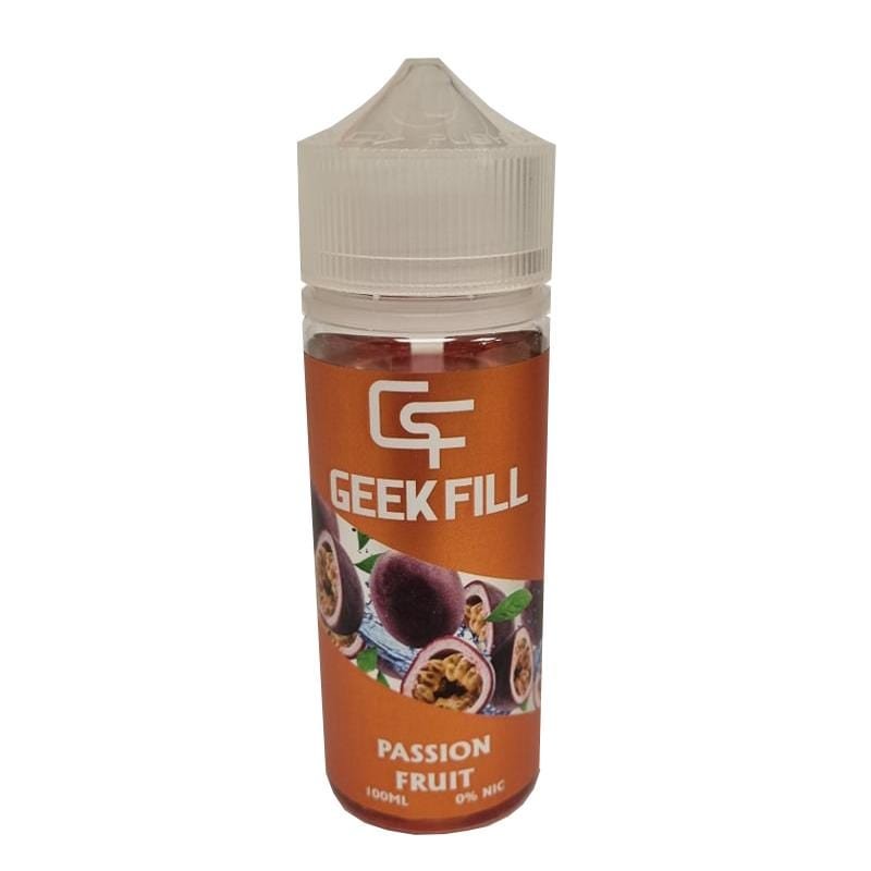 Geekfill 100ml Shortfill - Wolfvapes.co.uk-Passionfruit