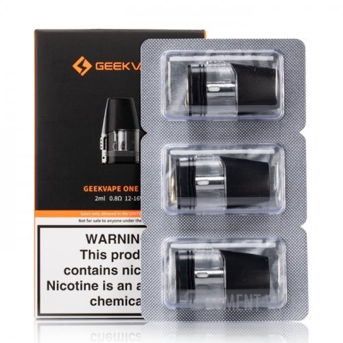 GeekVape Aegis One Pods 2ML-Pack of 3 - Wolfvapes.co.uk-0.8ohm