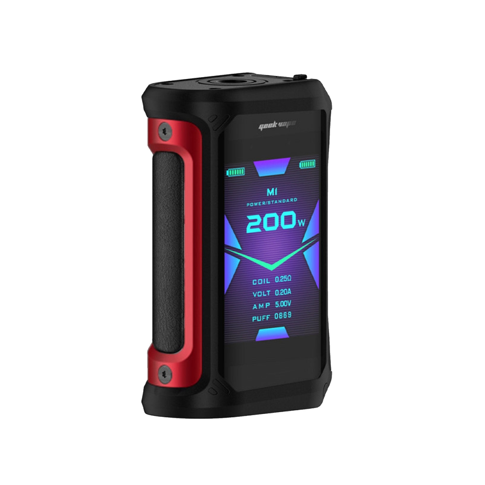 Geekvape Aegis X 200W TC Mod | E Cigarette Geekvape Aegis | Wolfvapes - Wolfvapes.co.uk-Red Black