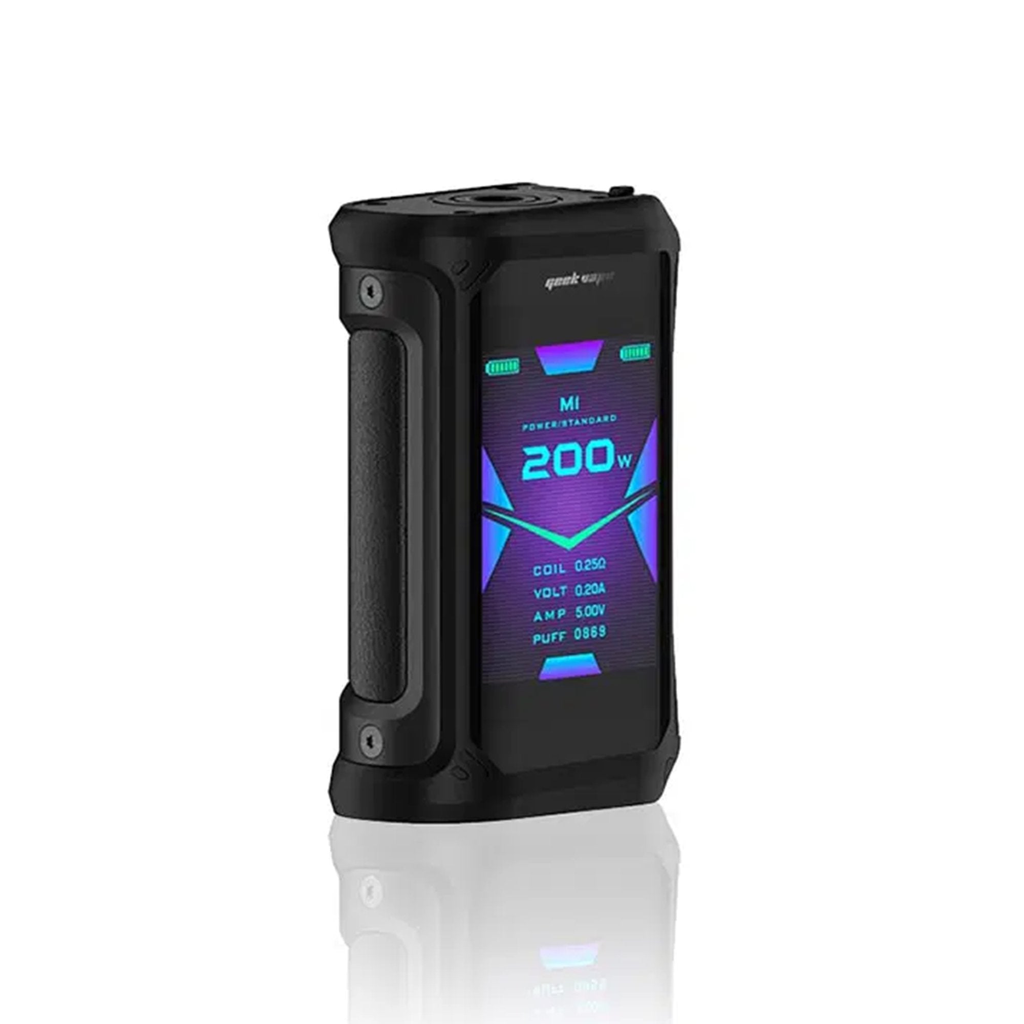 Geekvape Aegis X 200W TC Mod | E Cigarette Geekvape Aegis | Wolfvapes - Wolfvapes.co.uk-Stealth Black