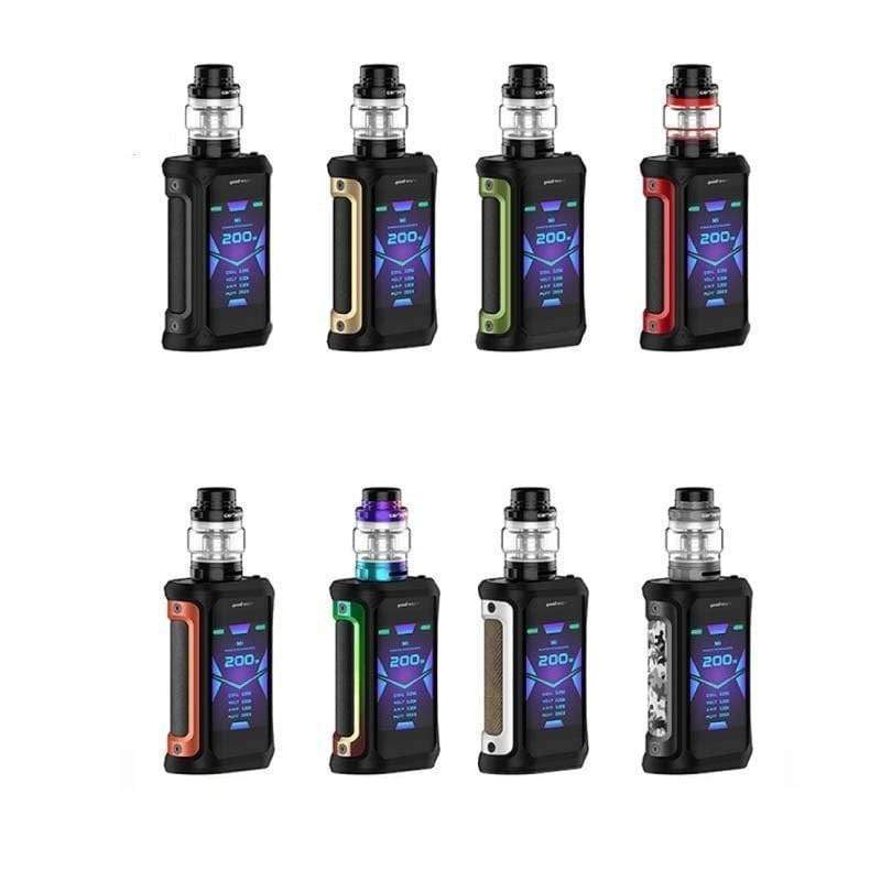 Geekvape - Aegis X Cerberus 200w - Vape Kit - Wolfvapes.co.uk-Stealth Black