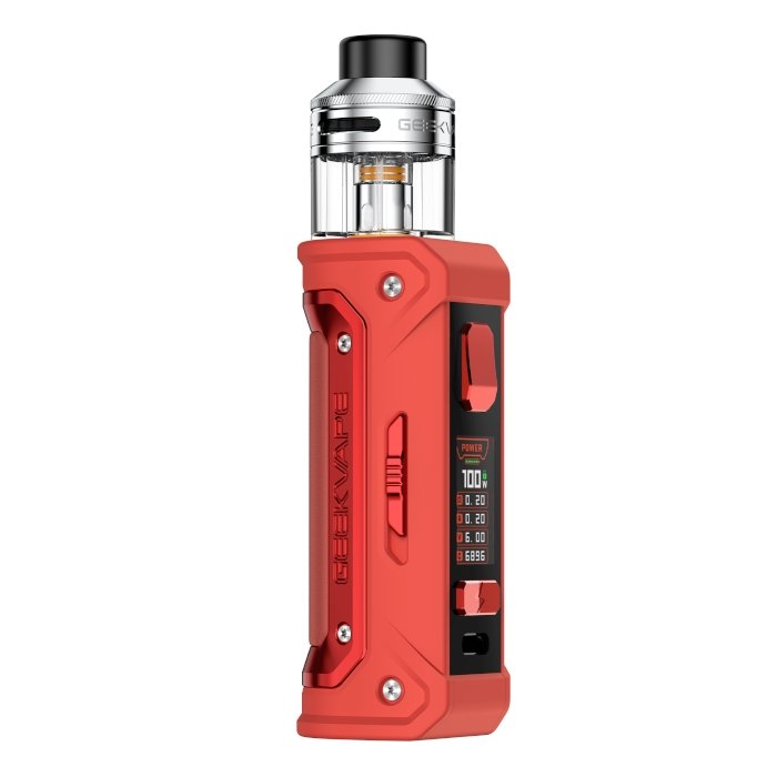 Geekvape E100 (Aegis Eteno) Vape Kit - Wolfvapes.co.uk-Red