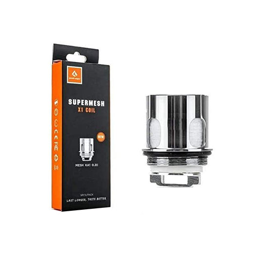 Geekvape Super Mesh KA1 0.2ohm Coil | Pack Of 5 | Wolfvapes - Wolfvapes.co.uk-X1 0.2Ohms