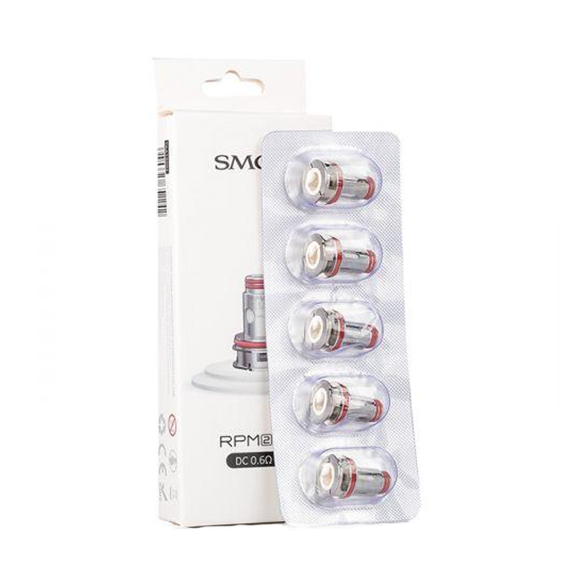 Genuine SMOK RPM2 Mesh Coils | 5 Pack | Wolfvapes - Wolfvapes.co.uk-0.6OHM DC MTL COIL