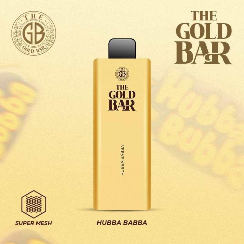 Gold Bar 4500 Disposable Vape Puff Bar Pod Box of 10 - Wolfvapes.co.uk-Strawberry Cherry Cranberry