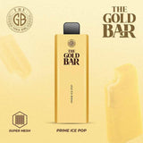 Gold Bar 4500 Disposable Vape Puff Bar Pod Box of 10 - Wolfvapes.co.uk-Strawberry Cherry Cranberry