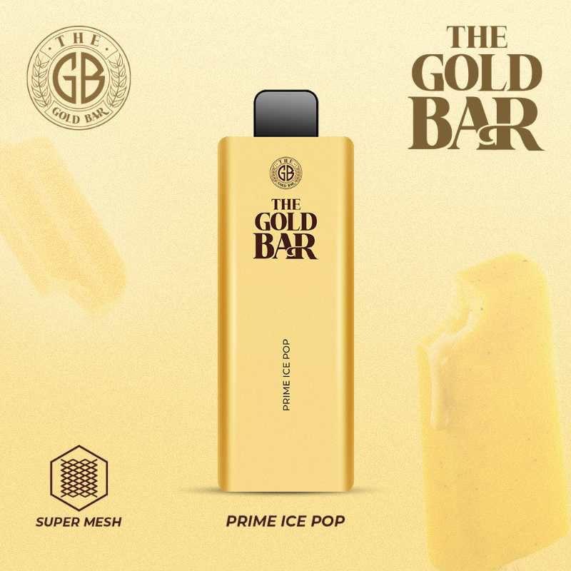 Gold Bar 4500 Disposable Vape Puff Bar Pod Device - Wolfvapes.co.uk-Prime Ice Pop