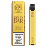 Gold Bar 600 Disposable Vape Pod Puff Bar Pen - Wolfvapes.co.uk-Bora Bora *New*