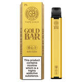 Gold Bar 600 Disposable Vape Pod Puff Pen Device - Box of 10 - Wolfvapes.co.uk-Bora Bora *New*