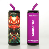 Good Pro 7500 Disposable Vape Puff Pod Device - Wolfvapes.co.uk-Watermelon Ice