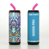 GoodG Pro 7500 Disposable Vape Puff Pod Device - Wolfvapes.co.uk-Fizzy Bubblegum