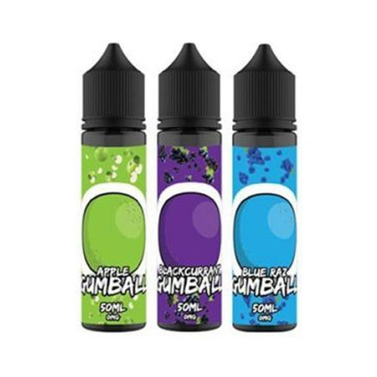 Gumball 50ml Shortfill - Wolfvapes.co.uk-Apple