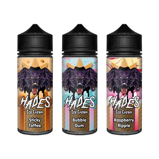 Hades Ice Cream 100ML Shortfill - Wolfvapes.co.uk-Sticky Toffee