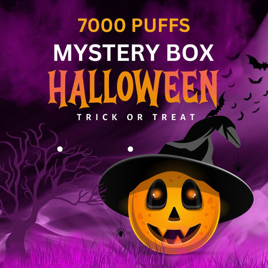 Halloween Mystery Box - Disposable Vapes up to 7000 Puffs - Wolfvapes.co.uk-10pcs