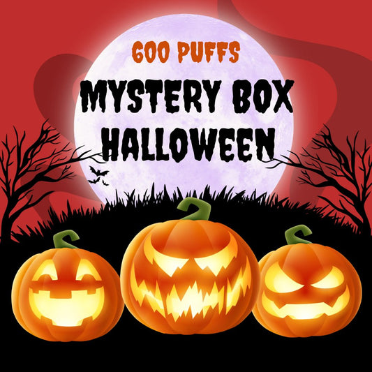Halloween Mystery Disposable Vape Box - 600 Puffs - Elfbar, Lost Mary, Gold Mary - Wolfvapes.co.uk-10pcs